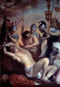 Martelaarschap van Sint Barthelemy door Lubin Baugin