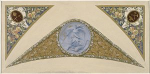 Schets voor de Feesttrap in het Stadhuis van Parijs: Poisson, tussen 1888 en 1898