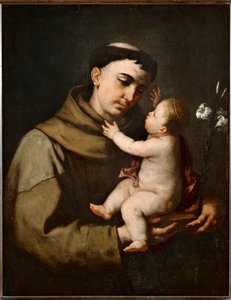 De heilige Antonius van Padua en het kindje Jezus ...