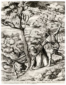 Sint Petrus Martelaar door Luca Bertelli