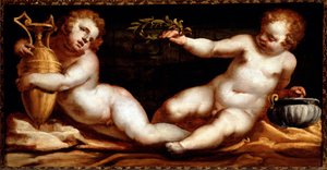 Putti door Luca Cambiaso