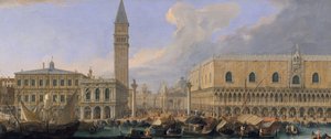 De Molo, Venetië, vanaf het Bacino di San Marco