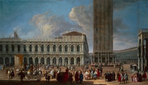 De Piazzetta en het Piazza San Marco, Venetië