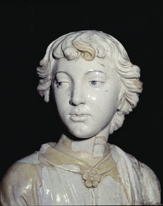 Engel die een Kaars Vasthoudt (detail)
