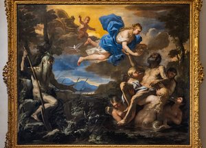 Aeneas onsterfelijk gemaakt door Venus door Luca Giordano