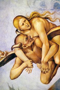 Verdoemden in de hel door Luca Signorelli