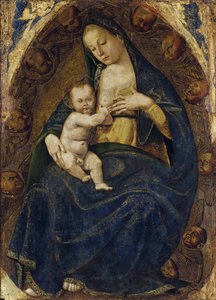 Verzorgende Madonna door Luca Signorelli