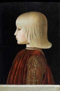 Portret van een jonge man (Guidubaldo da Montefeltro?), c.1478 door Luca Signorelli