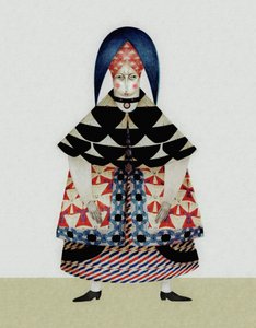 Eigenzinnig volksfiguurtje
