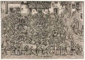 Een Toernooi door Lucas Cranach