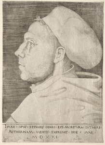 Maarten Luther door Lucas Cranach