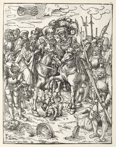 Martelaarschap van St. Mattheüs door Lucas Cranach