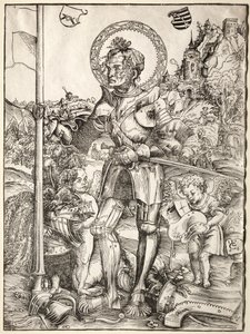 Sint Joris staand