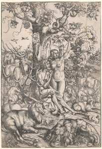 De val van de mens door Lucas Cranach d.Æ.