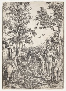 Het oordeel van Paris door Lucas Cranach d.Æ.