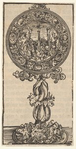 Een Zilververgulde Pacifical met een Kruisiging, uit de Grote Serie van Wittenberg Reliquaries, 1509 door Lucas Cranach the Elder