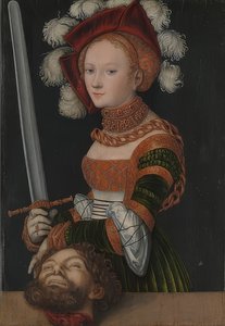 Judith met het hoofd van Holofernes