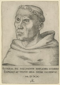 Luther als een Augustijner Monnik