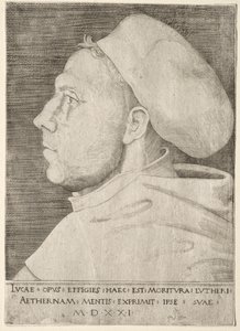 Maarten Luther door Lucas Cranach the Elder