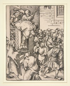 Martelaarschap van Sint Jacobus Minor door Lucas Cranach the Elder