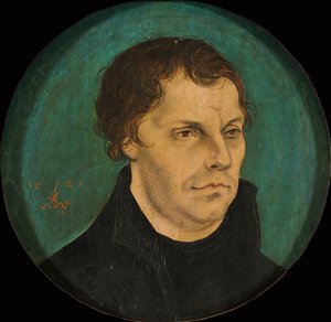 Portret van Martin Luther