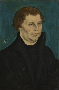 Portretten van Maarten Luther en Katharina von Bora door Lucas Cranach the Elder