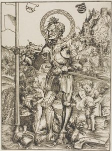 Sint Joris staand