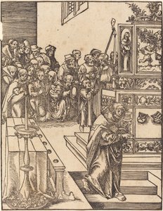 Sint Johannes de Evangelist door Lucas Cranach the Elder