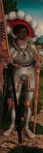 Sint Mauritius, ca. 1520-25 door Lucas Cranach the Elder