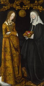 Heiligen Christina en Ottilia, 1506