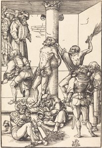 De geseling door Lucas Cranach the Elder