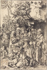 Het Martelaarschap van Sint Barbara door Lucas Cranach the Elder