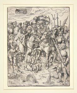 Het Martelaarschap van Sint Mattheüs door Lucas Cranach the Elder