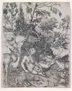De boetedoening van Sint Johannes Chrysostomus