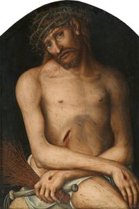 Duits: Christus als Schmerzensmann Christus als Man van Smarten