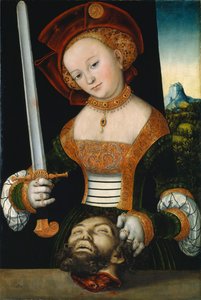 Judith met het hoofd van Holophernes