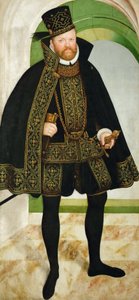 Duits: Keurvorst August van Saksen (1526-1586) Augustus, Keurvorst van Saksen (1526-1586) door Lucas Cranach the Younger