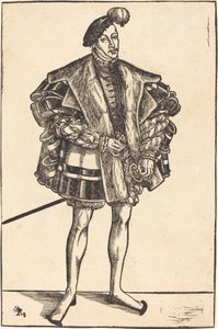 John William, hertog van Saksen-Coburg door Lucas Cranach the Younger