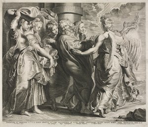 Lot en Zijn Familie Verlaten Sodom