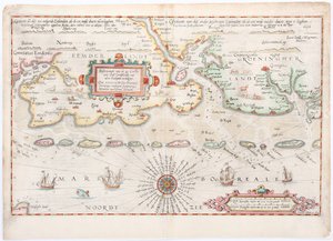 Oost-Friesland 1584 kaart door Waghenaer