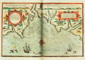 De zeekusten tussen Dover & Orfordness: waarin de meest beroemde rivier de Theems met alle zandbanken, banken, vlakten en ondiepten daar omheen volgens hun ware situatie en verschijning door Lucas Janszoon Waghenaer