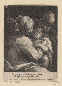 Heilige Familie door Lucas Kilian