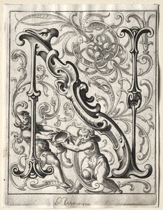 Nieuw ABC-boekje: N, 1627 door Lucas Kilian