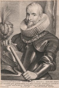 Ambrosius Spinola Marchio Sesti et Venafri door Lucas Vorsterman