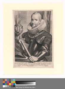 Illustrissmus Princeps Ambrosius, Spinola, Marchio Sest I door Lucas Vorsterman