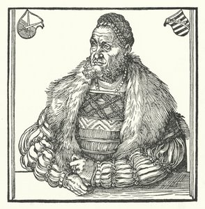 Frederik III, Keurvorst van Saksen door Lucas the Elder (after) Cranach