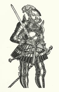 Johann Frederik I, keurvorst van Saksen door Lucas the Elder (after) Cranach