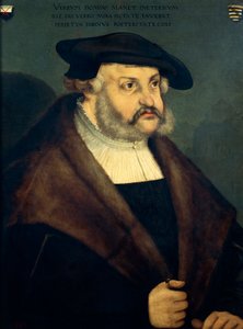 Frederik III van Saksen, bekend als de Wijze door Lucas the Elder Cranach