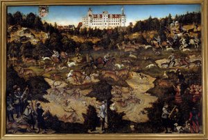 Jacht ter ere van Karel V in kasteel Torgau