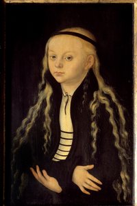 Portret van Magdalena Luther